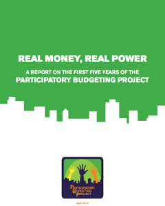 Participatory Budgeting Annual Report 2014