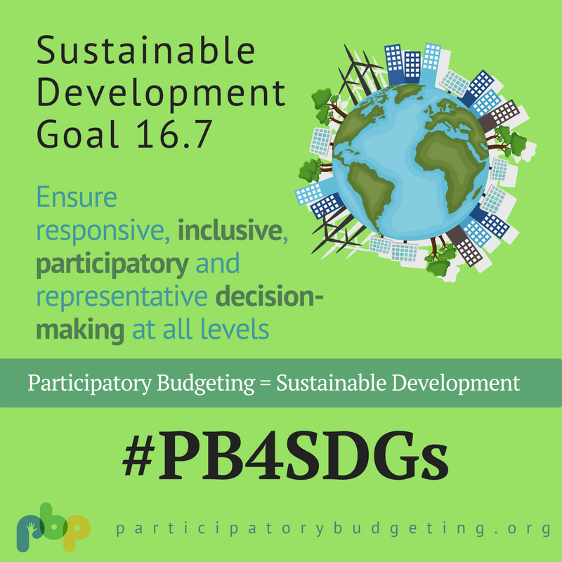 PB For Sustainable Development - Participatory Budgeting Project